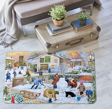 3D Winter Games ZHUA77 Game Non Slip Rug Mat Photo Carpet Trevor Mitchell Zoe