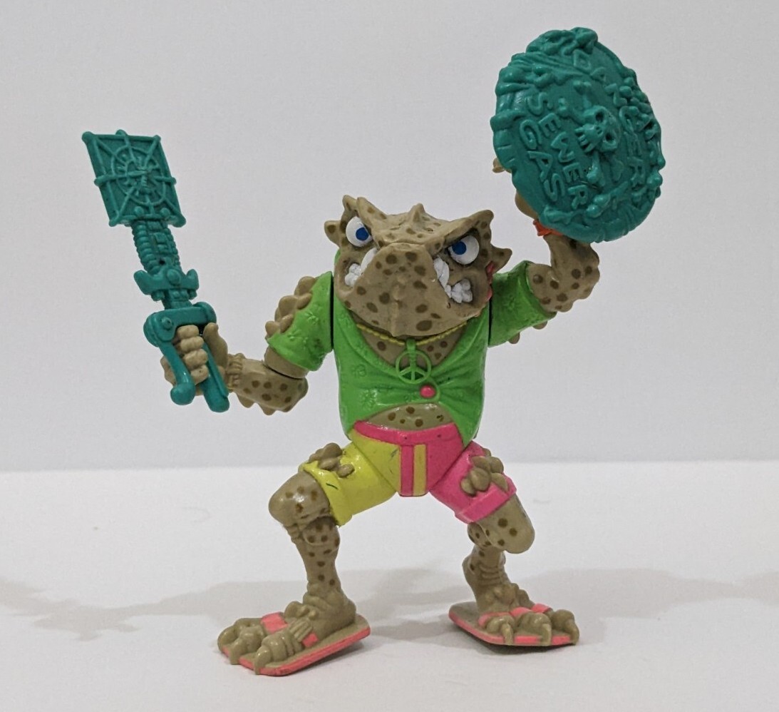 Vintage Teenage Mutant Ninja Turtles Napoleon Bonafrog 1990 TMNT