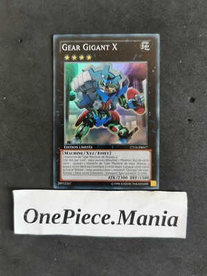 Yu-Gi-Oh Gear Gigant X CT10-FR017 Super Rare vf