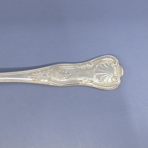 Tenedor(s) de cena KINGS (1890) de GORHAM Silverplate 7 7/8" con monograma - Imagen 3 de 8