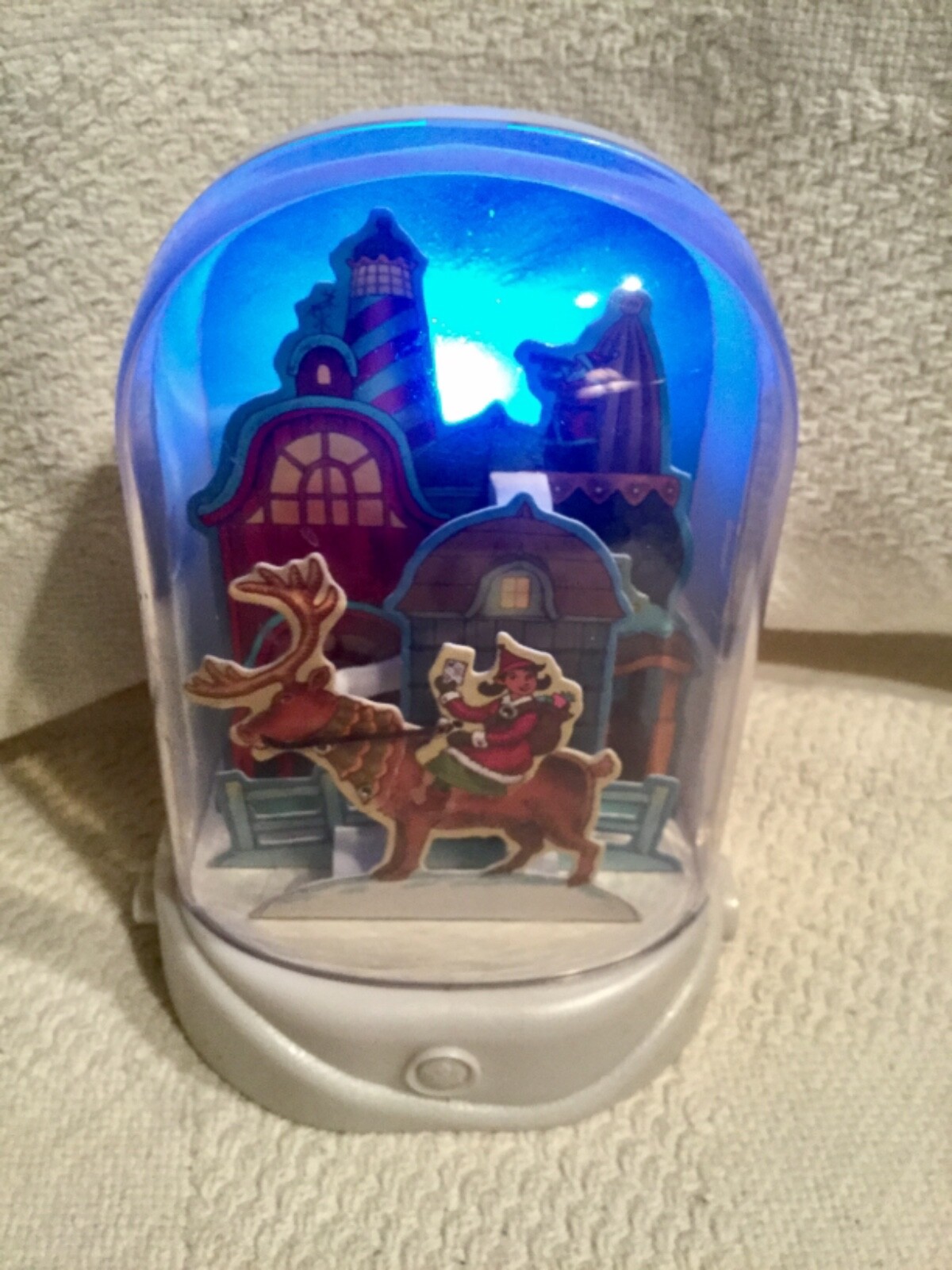 Hallmark Animated Christmas moose Light Up Scene 2012 Series VGUC eBay