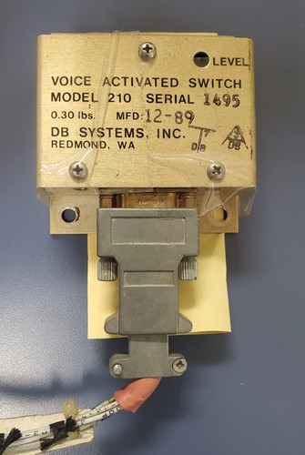 #464. DB Systems 210 Voice Activated Switch (AR) | eBay
