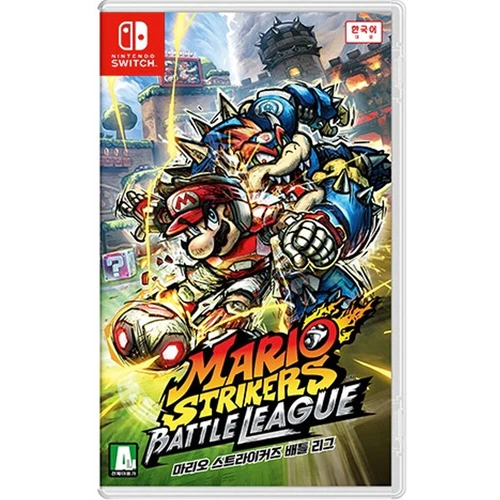 Switch Mario Strikers Battle League Korean English German French Chinese Multi