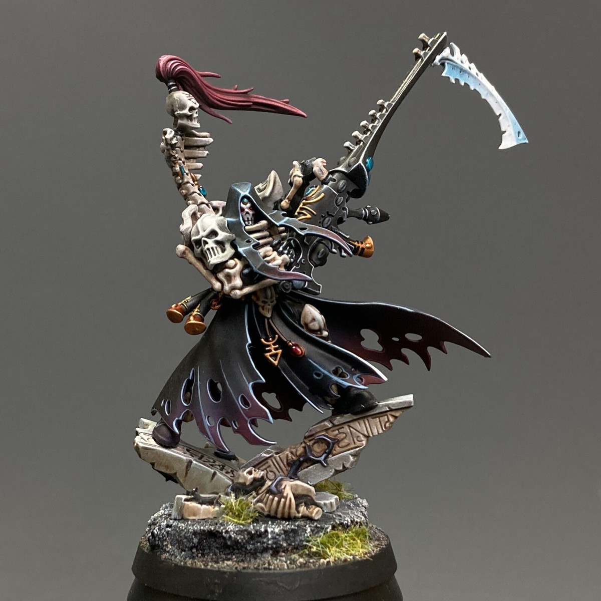 Warhammer 40K Maugan Ra Aeldari Phoenix Lord Dark Reaper Shrine