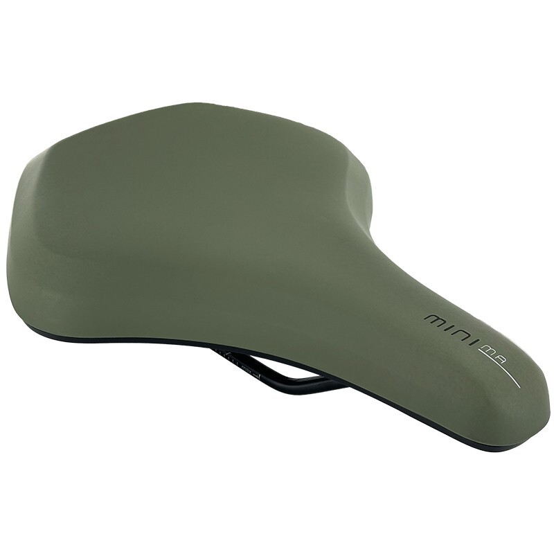 Selle vélo de ville DOKIO x DDK MINIMA vert d'eau pour cyclotourisme et vélotaf confort