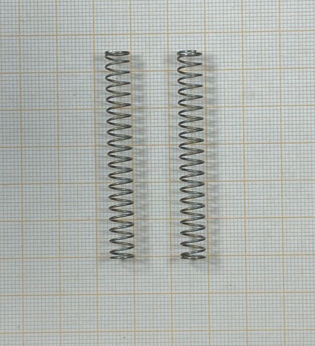 RS PRO Druckfeder, Aussen ø 6.93 mm Außen-ø , L. 54 mm, Draht ø 0.63 mm, 17.7 mm, 0.29 N/mm, 10.37 N, Edelstahl | RS RS PRO Druckfeder, Aussen ø 6.93 mm Außen-ø , L. 54 mm, Draht ø 0.63 mm, 17.7 mm, 0.29 N/mm, 10.37 N, Edelstahl | RS