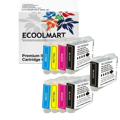 9 pack LC51 ink set fits Brother MFC-240C MFC-230C DCP-130C Printer USA SELLER!