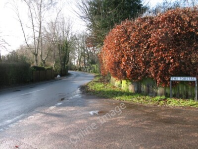 Photo 6x4 Flood Street junction with The Forstal The Forstal is shown ...