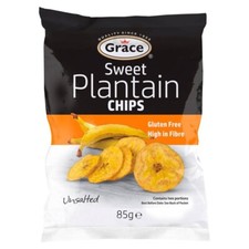 Grace Sweet Plantain Chips 85g x 4