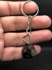 Beautiful Polished Almandine Garnet Key Chain