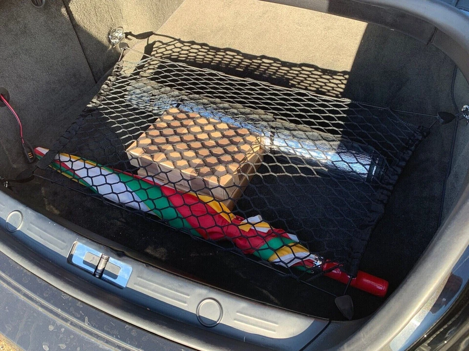 Red de carga de malla estilo piso maletero trasero para Bentley Continental 2004-2025 nueva Foto 3 de 4