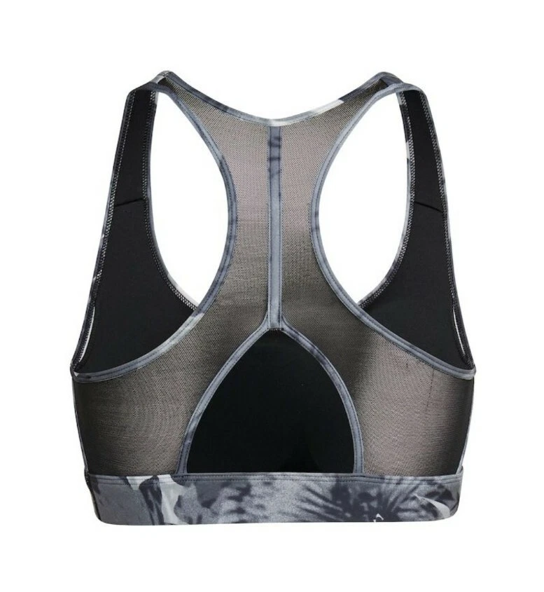 Adidas Women Powerreact Training Medium-Support Allover Print Bra Size SD-DD NWT - Image 2 of 4