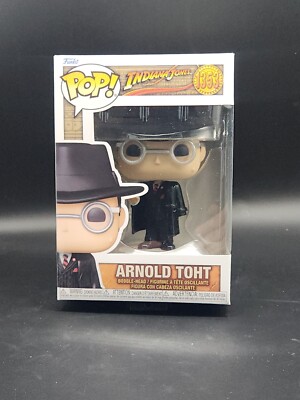 Funko Pop Indiana Jones #1353 Arnold Toht W/Protector!!