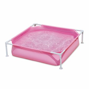 Summer Waves Small Plastic Frame 4ft x 4ft x 12in Kiddie Swimming Pool, Pink - Click1Get2 Hot Best Offers&secure=symbol4&set=par&discount=80 Or More&sale=mega Discount