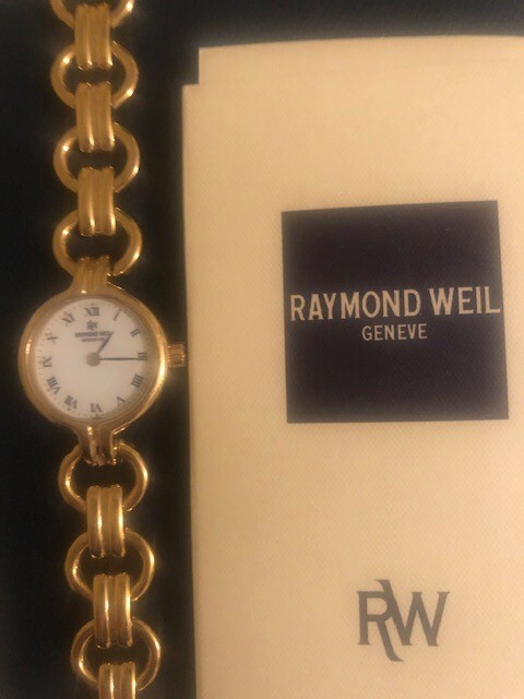 Raymond Weil Quartz 5806-2 18K Gold Electroplated Women's