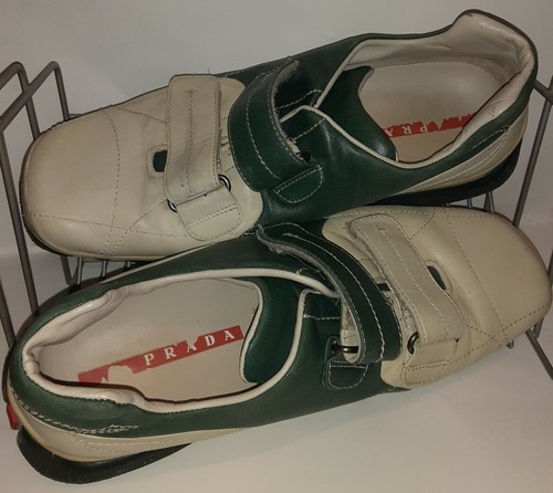 prada strap sneakers