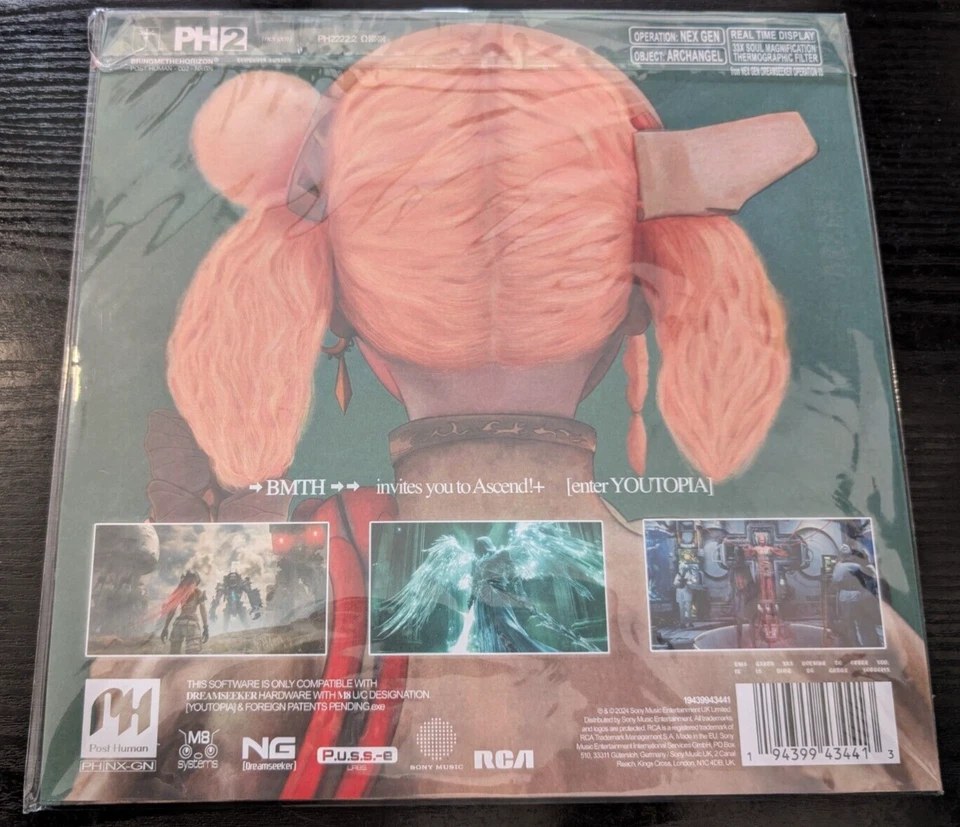 Bring Me the Horizon - Post Human: NeX GEn - 2 disc 12" Vinyl - Brand New Foto 2 de 2