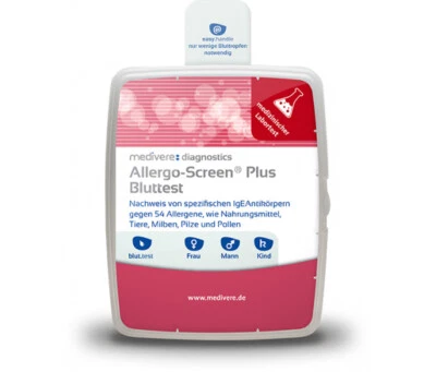 MEDIVERE DIAGNOSTICS Allergie Test (über 54 Allergene)