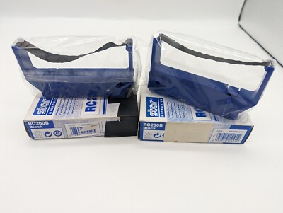 Star Micronics RC200B/RC-200B Farbband/Farbrolle schwarz (NEU)