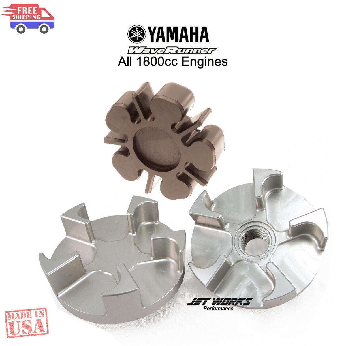 Jetworks Yamaha Wave Runner 1800cc Billet Drive Coupler Kit 1.8 GP