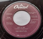 USA!!! THE BEATLES Let It Be / You Know My Name 1978 PURPLE 45