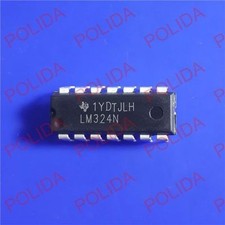 10PCS Operational Amplifiers IC TI DIP-14 LM324N LM324NE4 LM324NE3 LM324