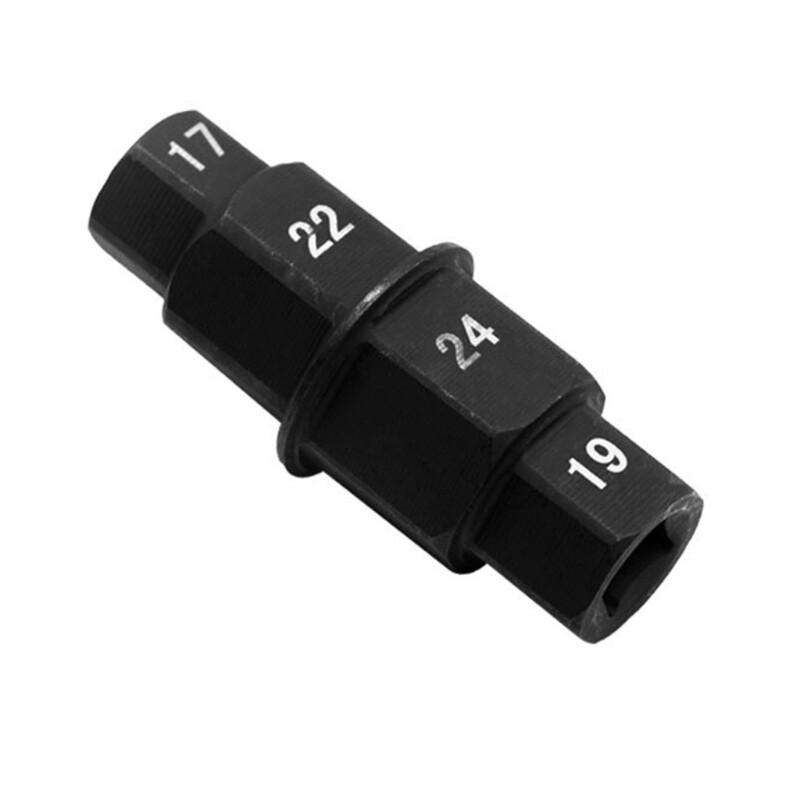 Motorcycle Spindle Key Motorbike Bike Front Wheel Removal Tool 17 19 22