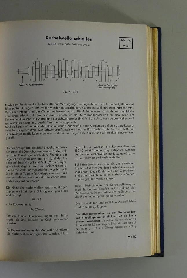 Manuale Di Officina Mercedes-Benz W186 300 Adenauer 300 A-C / W188 300 S, 300 SC - Immagine 4 di 4