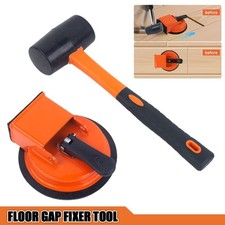 Floor Gap Fixer Tool for Laminate Floor Gap Repair Include Suction Cup & Hammer
