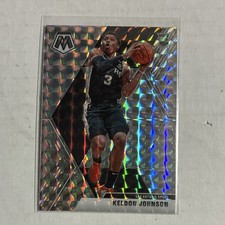 2019-20 Panini Mosaic #238 Keldon Johnson San Antonio Spurs Rookie Silver Prizm