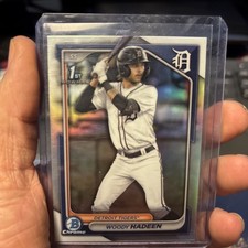 2024 Bowman Draft Woody Hadeen Chrome Refractor 1st Prospect #BDC-17