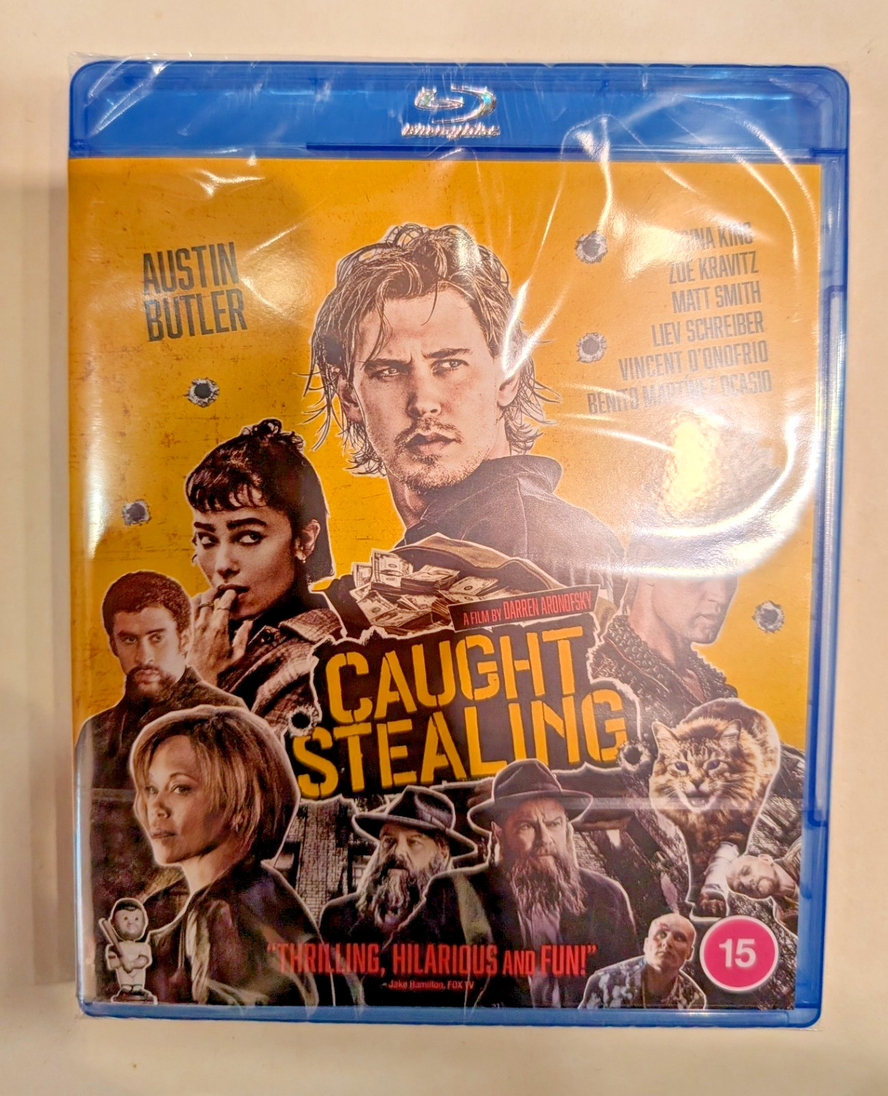BLU-RAY  CAUGHT STEALING    BRAND NEW SEALED UK STOCK