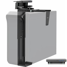 VIVO Large Clamp-on and Wall PC Mount, Computer Case Holder with 135  Swivel