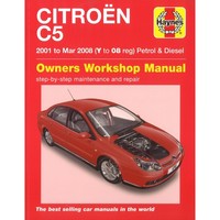 Citroen C5 2001-03.2008 Benziner Benzin Diesel Workshop Manual Haynes