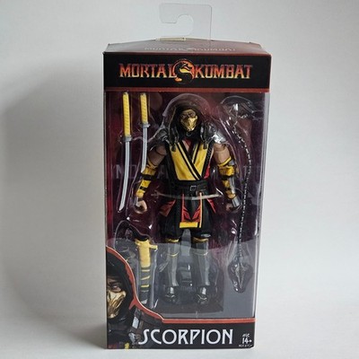 McFarlane Toys Mortal Kombat Scorpion 7 Inch Action Figure MK11 Yellow Black