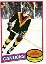 1980-81 O-Pee-Chee SET BREAK #177 Lars Lindgren RC Rookie NMMT