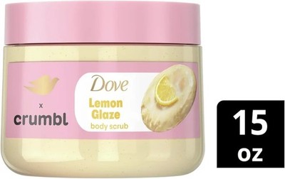 Dove & Crumbl Cookie Collab Lemon Glaze Scrub 