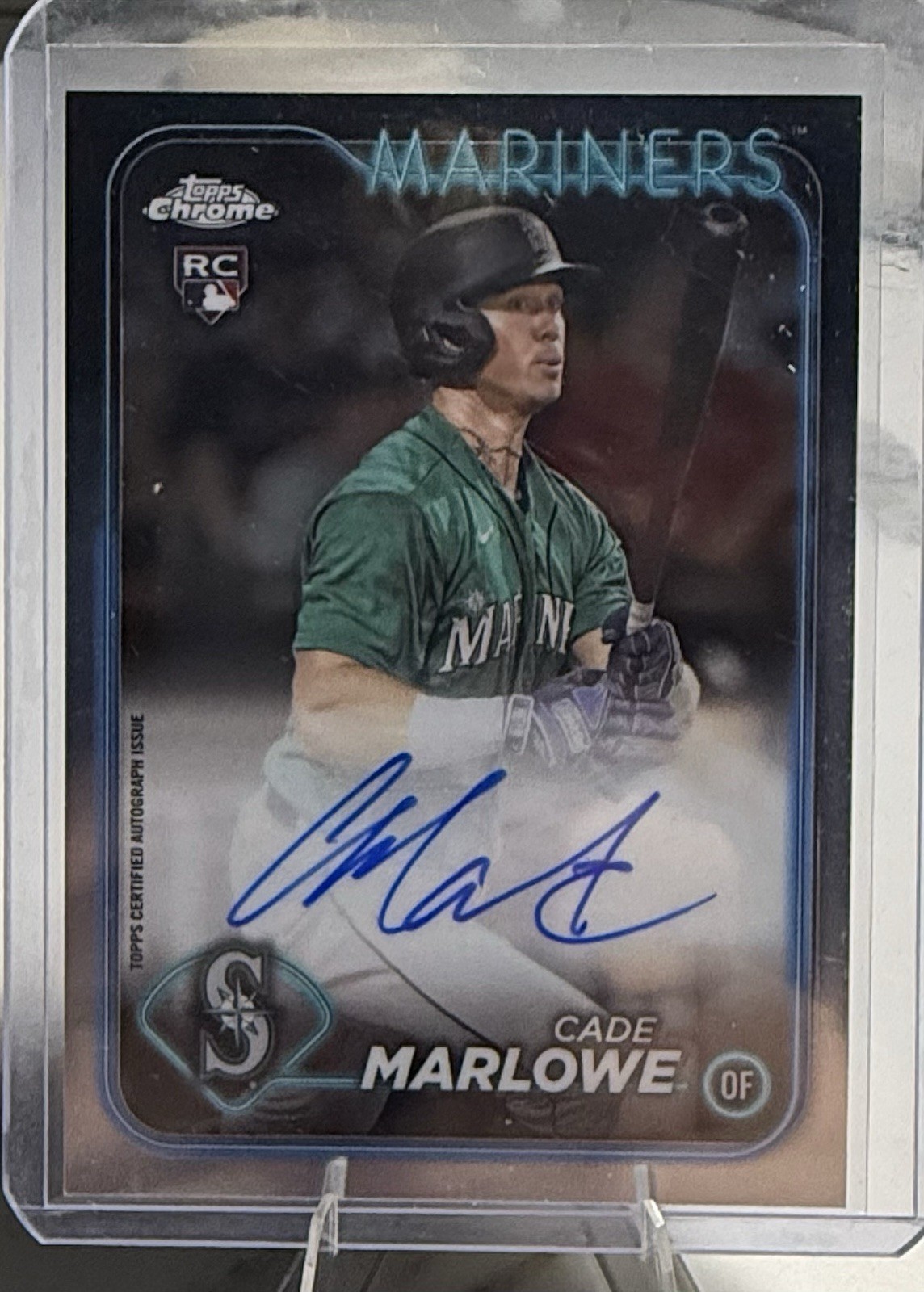 2024 Topps Chrome - Rookie Autographs Cade Marlowe #RA-CMA (AU, RC)