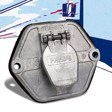 Phillips 15-760 7-Way HD STA-DRY w/o Circuit Breakers Split Pin Extended Barrel