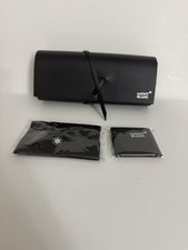 NEW MONTBLANC BLACK AUTHENTIC EYEGLASSES SUNGLASSES CASE ONLY