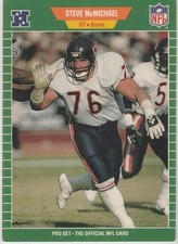 1989 pro set #45 Steve McMichael BEARS