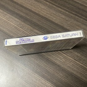 Cyber Speedway Sega Saturn Disc + Case + Manual