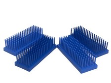 (4) ENDICOTT SEYMOUR 102-Positions Test Tube Support Drying Rack Holds-80 B #207