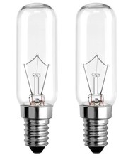 2 x 40W Cooker Hood Light Bulbs - 240V SES E14 | Extractor Fan Appliance Lamps