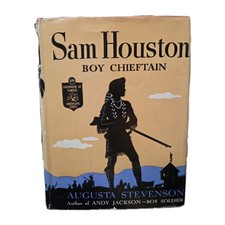Sam Houston Boy Chieftain (Childhood of Famous Americans) (1944/53, Hardcover)