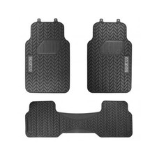 4 Tapis De Sol Pvc Noir Sparco