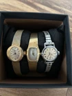 Vintage Womens Watch Lot of 3 Timex Seiko Antique - Parts Only
