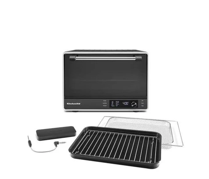 KitchenAid Countertop Oven Dual Convection Air Fry Temp Probe KCO224