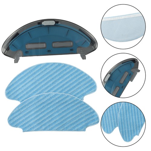 Water Tank Mop Cloth Set For Medion MD 19601 Robotic Vacuum Cleaner Replacement - Zdjęcie 8 z 16
