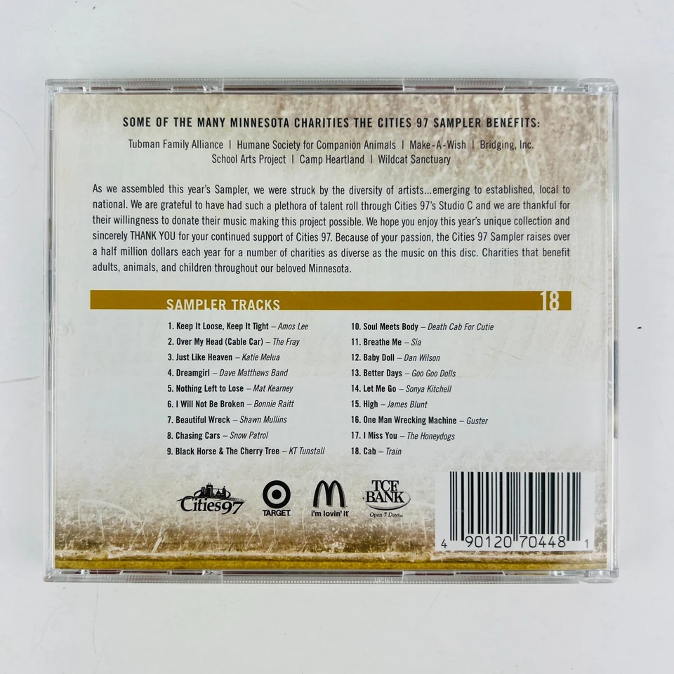 The Cities 97 FM Sampler Volume 18 2006 CD Cities 97.1 KTCZ-FM Foto 3 de 3